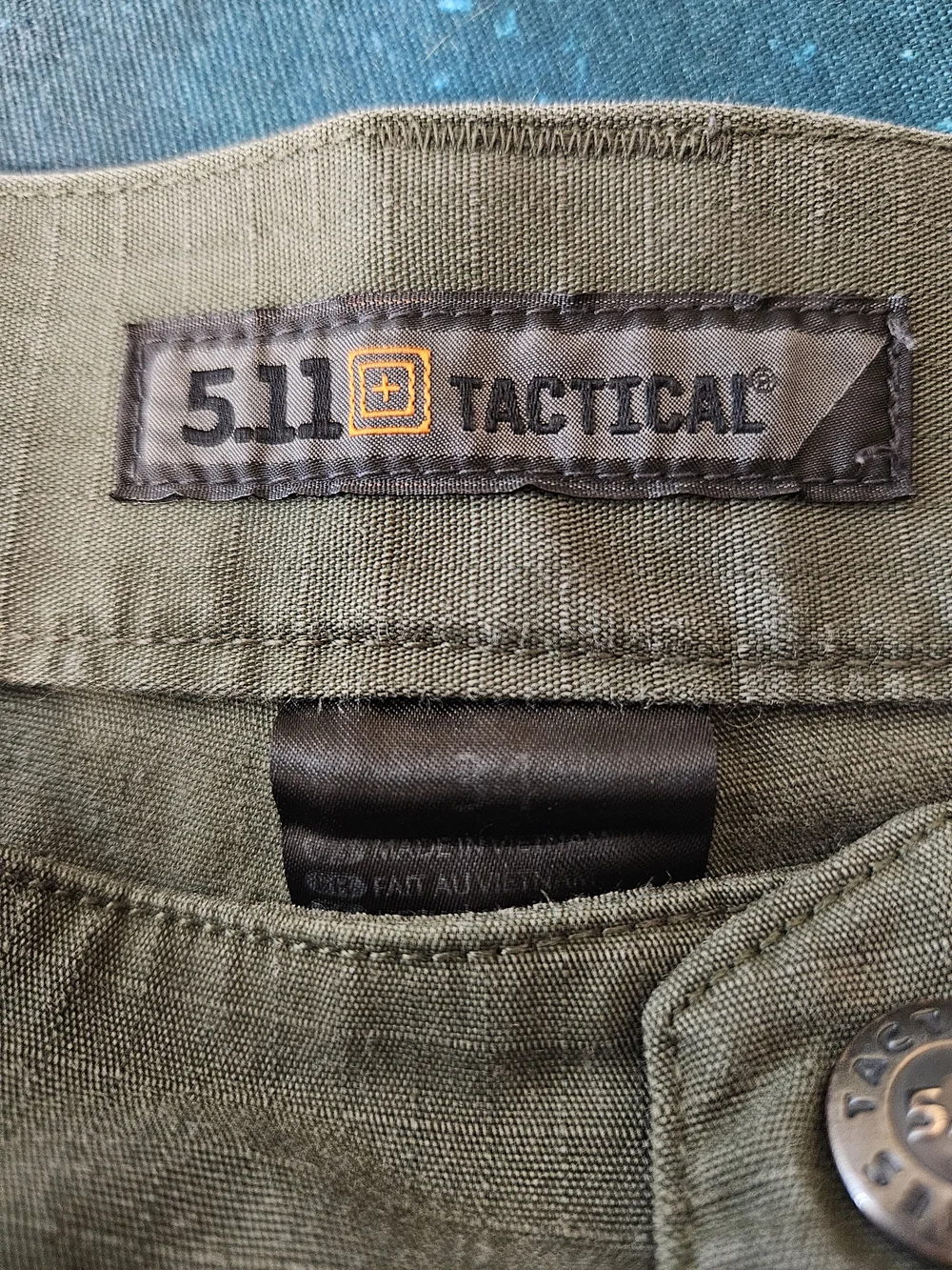 5.11 Tactical Olive Cargo Shorts Men's 8 Pocket Utility Hiking Camping Fisherman